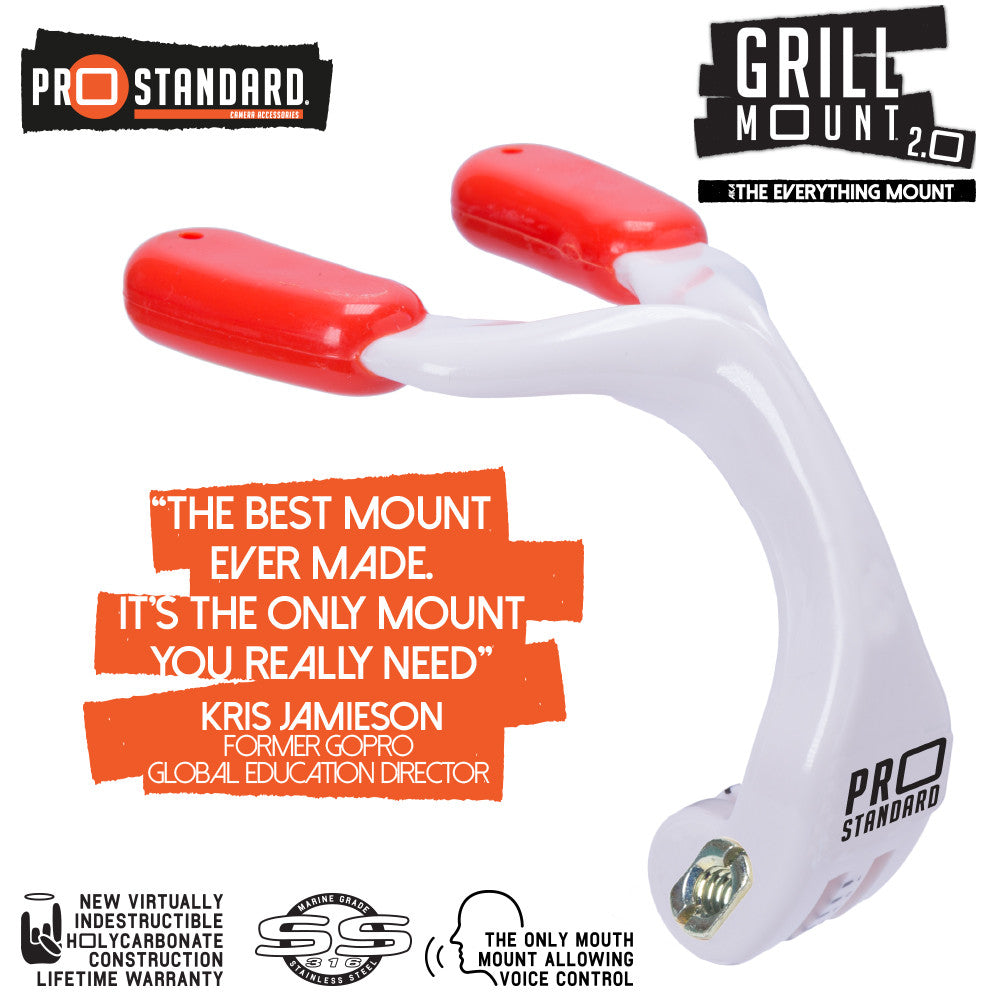 Grill Mount 2.0 The Best GoPro Mount Just Got Even Better Pro Standard