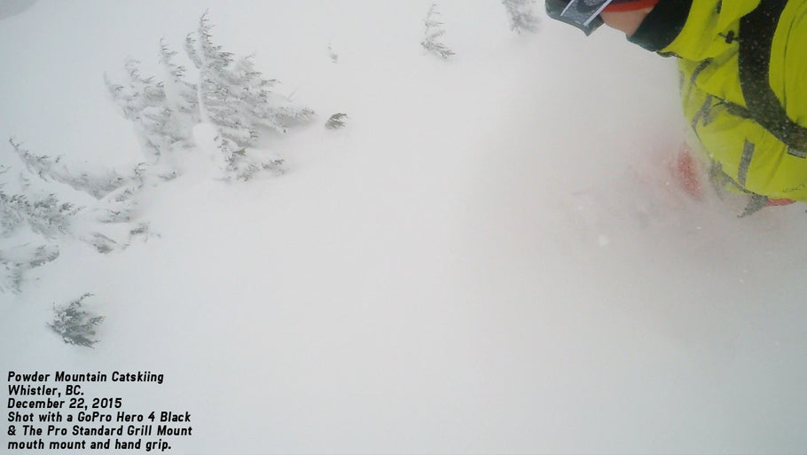 Snowboarding at Powder Mountain Catskiing with The Grill Mount