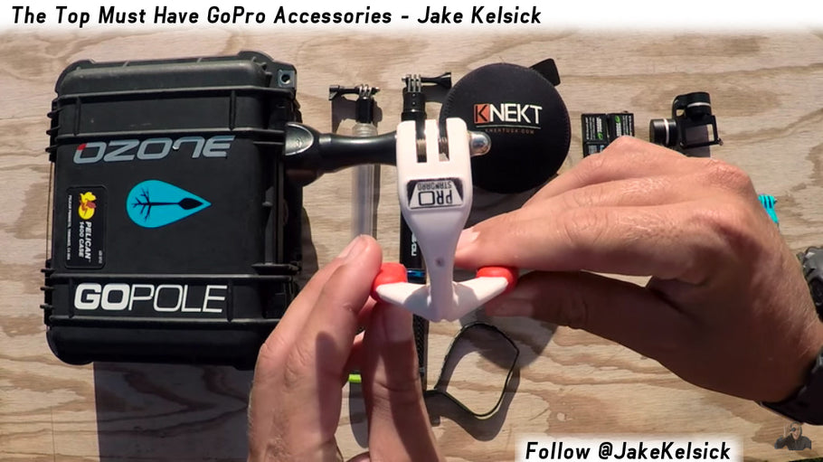 Grill Mount named by IKSurf as one of the " Top Must Have GoPro Accessories"