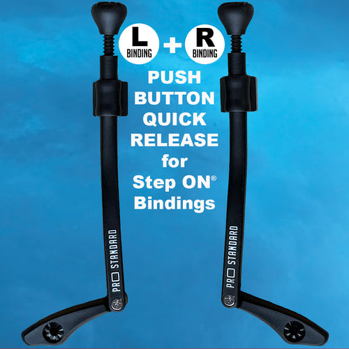 Push Button Quick Release for Step On® Bindings