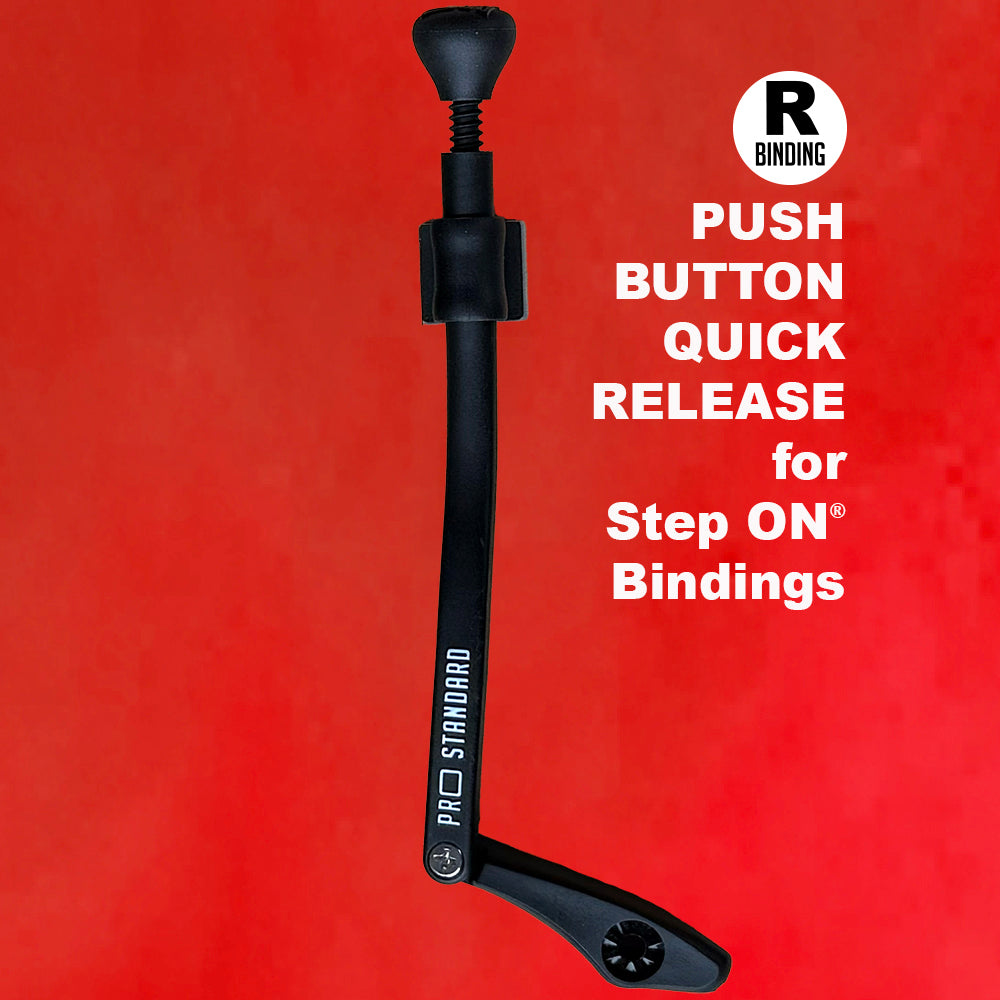 Push Button Quick Release for Step On® Bindings – Pro Standard