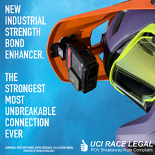 Super-Visor 4.0 Low Profile Under Visor Mount for Insta360, GoPro, DJI, all action cameras