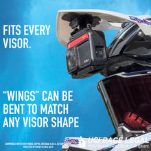Super-Visor 4.0 Low Profile Under Visor Mount for Insta360, GoPro, DJI, all action cameras