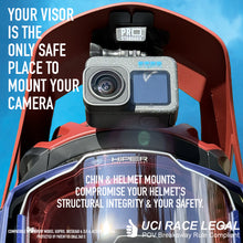 Super-Visor 4.0 Low Profile Under Visor Mount for Insta360, GoPro, DJI, all action cameras