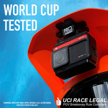 Super-Visor 4.0 Low Profile Under Visor Mount for Insta360, GoPro, DJI, all action cameras