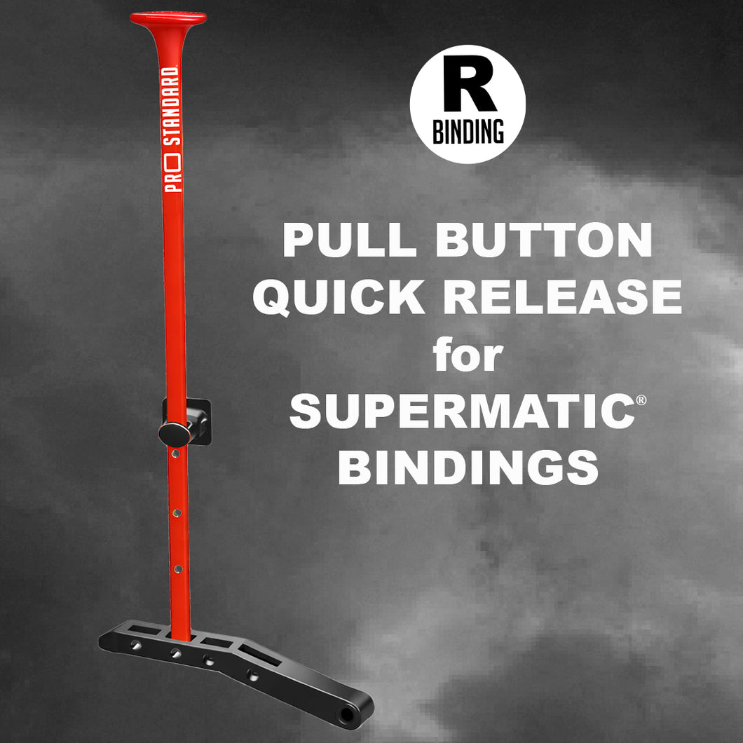 Pull Button Quick Release for Supermatic® Bindings