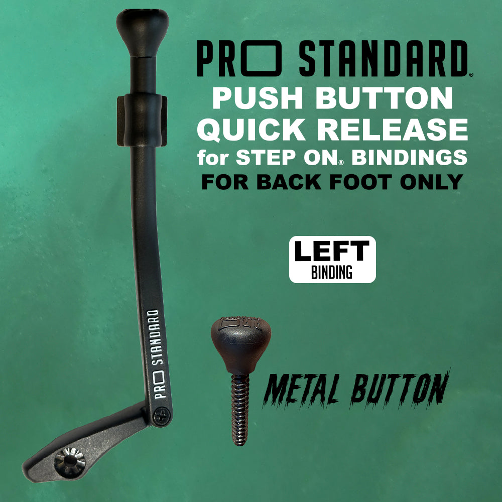 Push Button Quick Release for Step On® Bindings