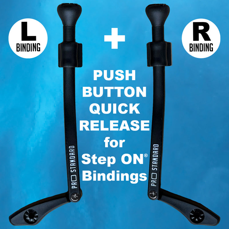 Push Button Quick Release for Step On® Bindings – Pro Standard