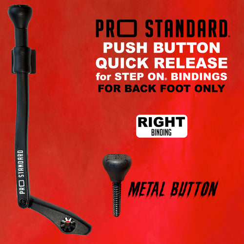 Push Button Quick Release for Step On® Bindings