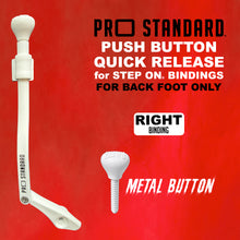 Push Button Quick Release for Step On® Bindings
