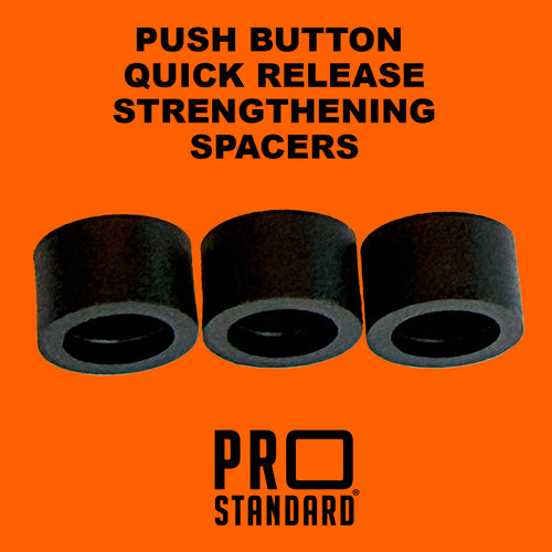 Push Button Quick Release Strengthening Spacers