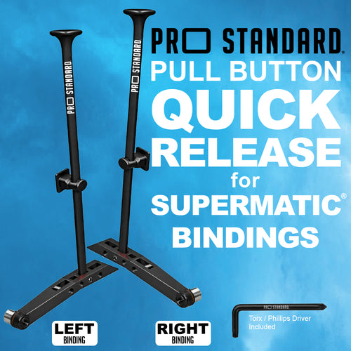 Pull Button Quick Release for Supermatic® Bindings