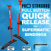 Pull Button Quick Release for Supermatic® Bindings