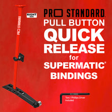 Pull Button Quick Release for Supermatic® Bindings