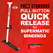 Pull Button Quick Release for Supermatic® Bindings