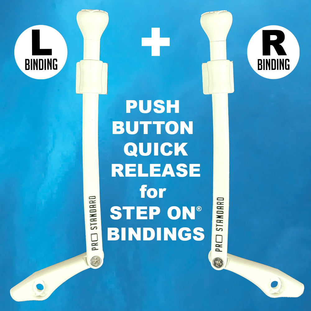 Push Button Quick Release for Step On® Bindings – Pro Standard